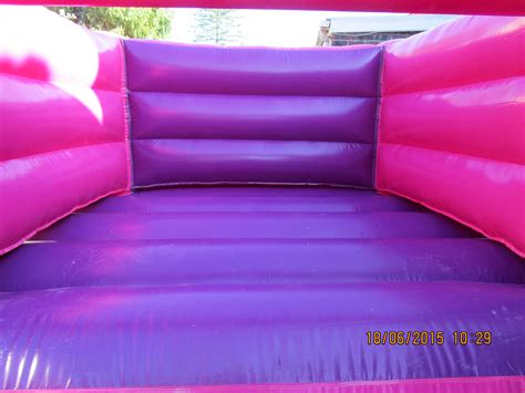 Pink And Purple Jumping Castle Jumping Candy Castles