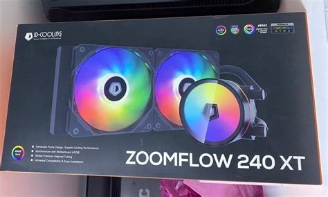 id-cooling zoomflow 240xt, Computers & Tech, Parts & Accessories ...