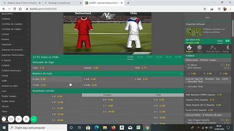 Analises Futebol Virtual Bet365