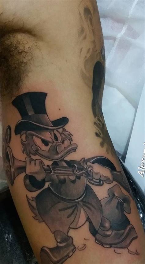 Tatuagens Do Tio Patinhas Para Se Inspirar Toptatuagens Tatuagem