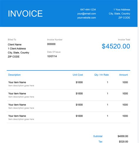 Free Event Planner Invoice Template Download Now Freshbooks