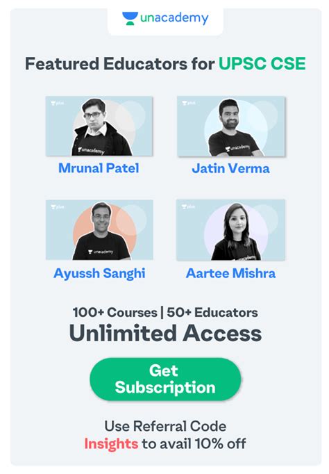 Major Announcement Unacademy Plus Scholarship For Insights Test