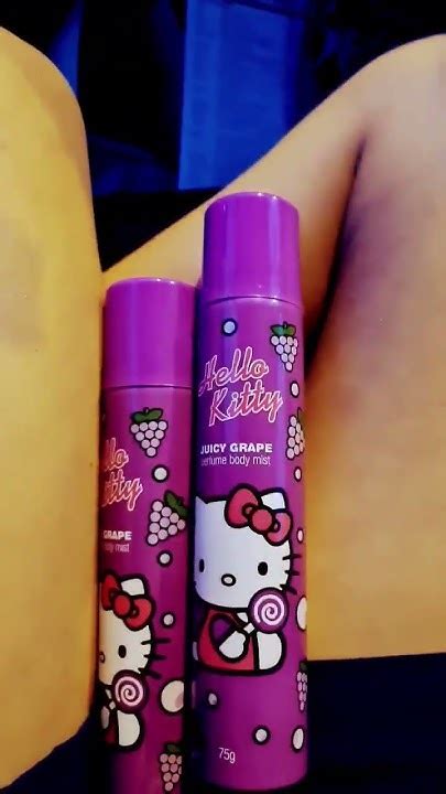 I Got The Hello Kitty Grape Spray 😃 Youtube