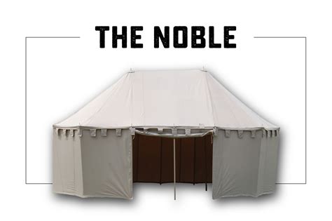 The Noble – Medieval Oval Marquee Tent – Larp Tents