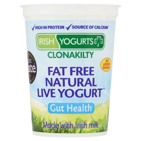 Irish Yogurts Clonakilty Greek Style Natural Live Yogurt 500g Irish