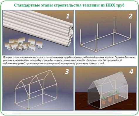 Парник из полипропиленовых труб своими руками: пошаговая инструкция