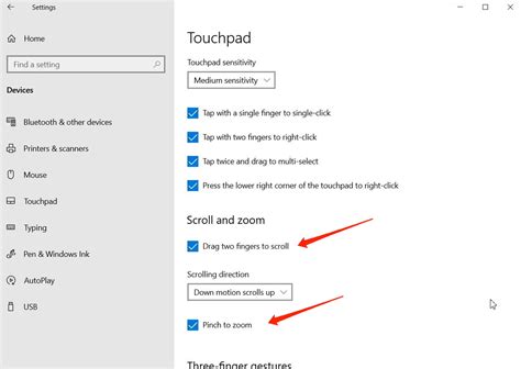 Fixed Windows Touchpad Gesture Issues