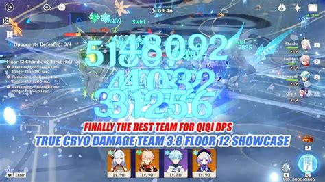 Finally The Best Team For Qiqi DPS True Cryo Damage Team 3 8 Floor 12