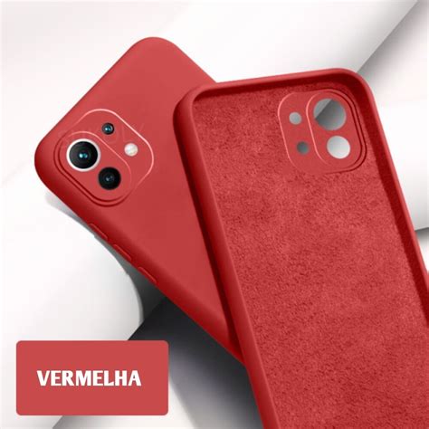 Capa Capinha Case Premium Aveludada Redmi Note Parcelamento Sem Juros