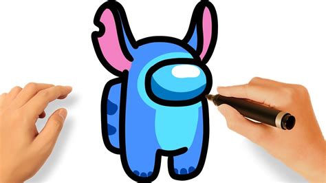 Comment Dessiner Among Us Stitch