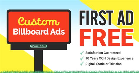 Free Custom Billboard Ad Design