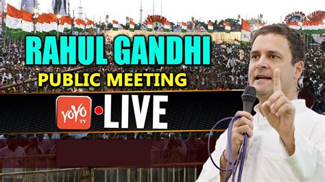 Rahul Gandhi Public Meeting At Jaipur Live Priyanka Gandhi Live