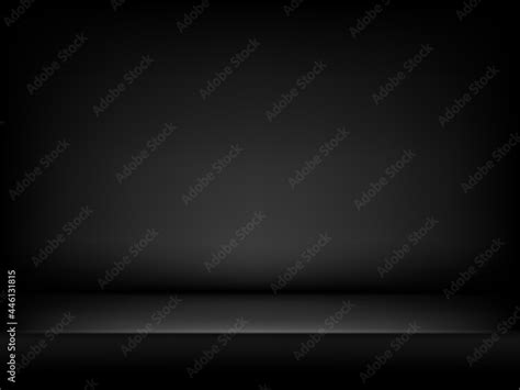 Studio background black in abstract style. Dark gray abstract gradient ...