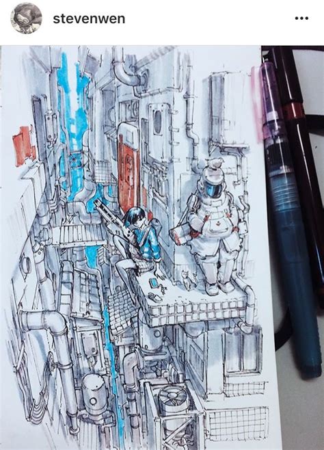 pin de esteban santiago en tutoriales tecnicas de dibujo bocetos arte