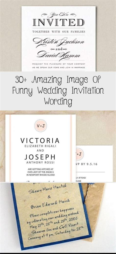 30+ Amazing Image Of Funny Wedding Invitation Wording - Wedding | Funny ...