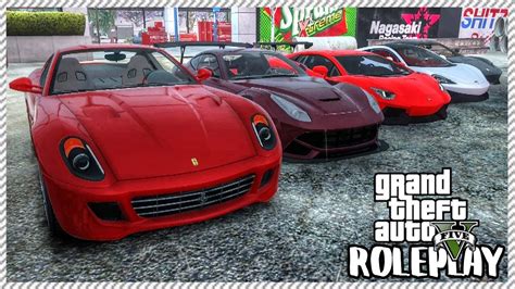 Gta Roleplay Selling Expensive Supercars Ep Civ Youtube