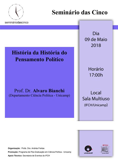 História Da História Do Pensamento Político Instituto De Filosofia E