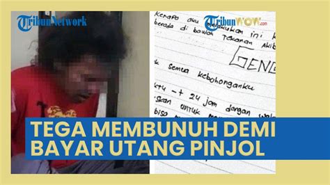 Heru Mutilasi Korban Ingin Rampas Harta Demi Bayar Utang Rp 8 Juta