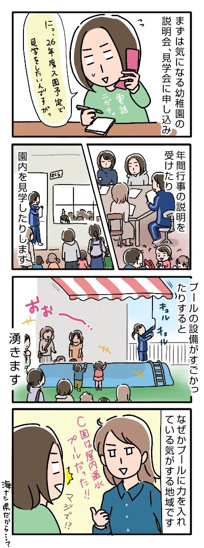 幼稚園をどう選ぶ？説明会、見学会で設備チェック！～姉ちゃんは育児中 メイ子の幼稚園選び4～ Conobie コノビー