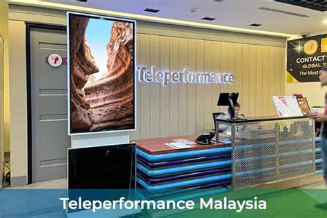 Teleperformance Malaysia Vexo Rotatable Digital Kiosk