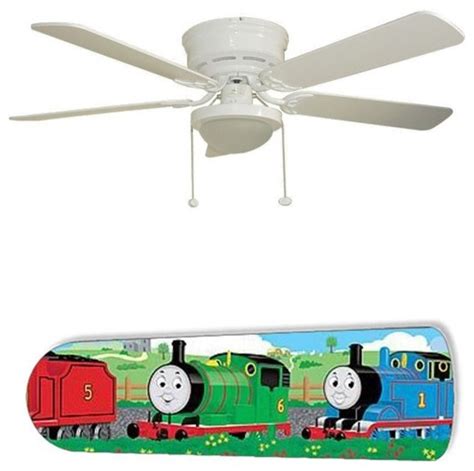 Thomas The Train 52 Ceiling Fan With Lamp Contemporary Ceiling