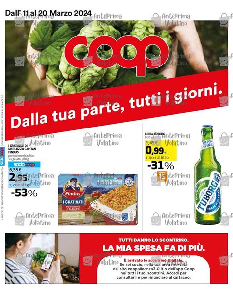 Volantino Coop Alleanza Dal Al Marzo