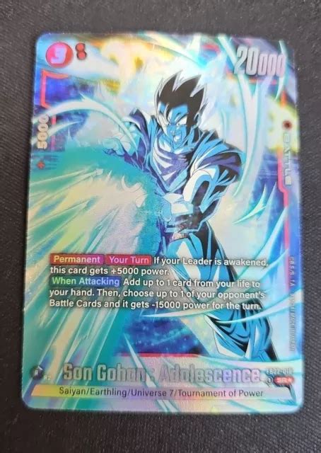 SON GOHAN ADOLESCENCE FB02 018 Alt Art Dragon Ball Fusion Mondo Aura