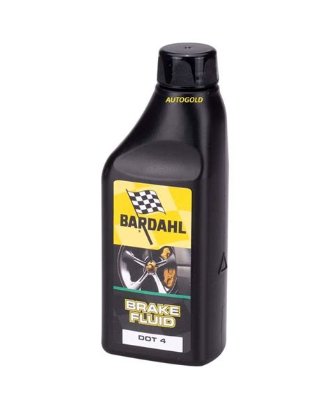 BARDAHL Brake Fluid DOT4 250ml olio freni alta qualità 100 sintetico