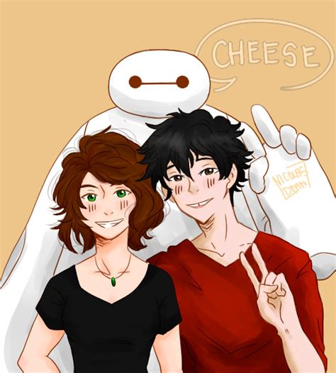 Aunt Cass Hiro And Baymax Big Hero 6 Fan Art 38574862 Fanpop