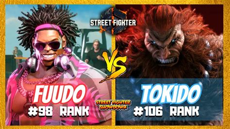 Sf Tokido Akuma Vs Fuudo Dee Jay Ranked Match Youtube