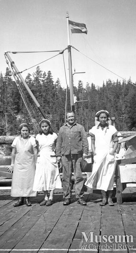 Bones Bay Cannery Workers Campbell River Museum Photo Gallery