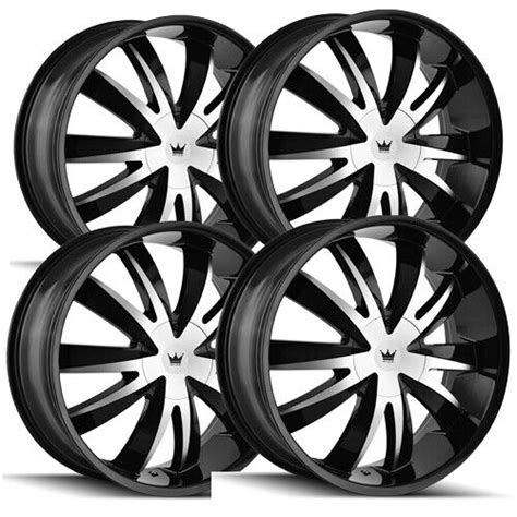 4 Mazzi 337 Edge 18x7 5 5x110 5x115 40mm Black Machined Wheels Rims