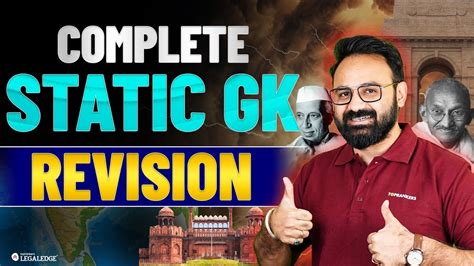 Complete Static Gk Revision In One Shot Full Static Gk In One Video