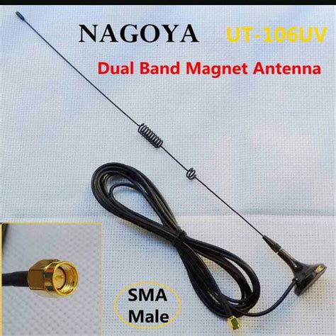 Jual Jual Antena Antenna Magnet Untuk Ht Konektor Sma M Male Murah