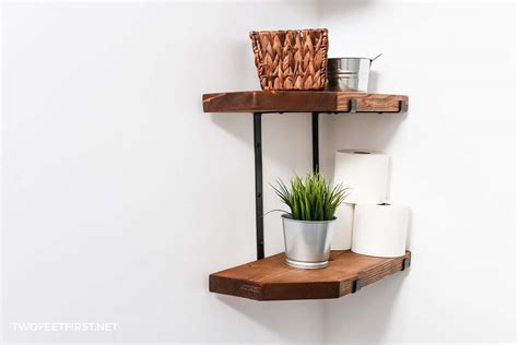 25 Ways to DIY Creative Corner Shelves