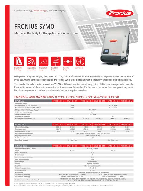 Fronius Kw Symo Ph Inverter Longi W Kw Solar Ahlec