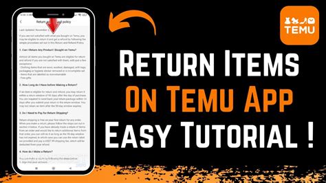 How To Return Temu Items Youtube