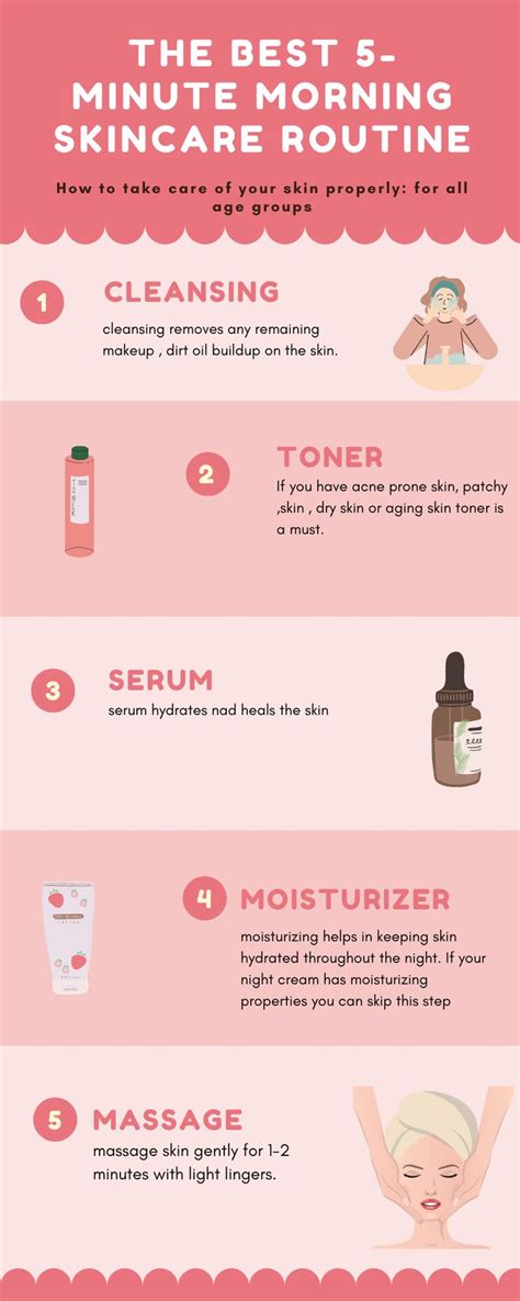 Morning Skin Care Routine Best Morning Skin Care Routine Skin Care Tips Morning Skin Care