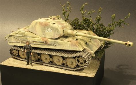 1/35 Meng Tiger II (Porsche) - Non-LSP Works - Large Scale Planes