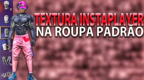 Textura Instaplayer Na Roupa Padr O V Pega Rank Esconde Colete E