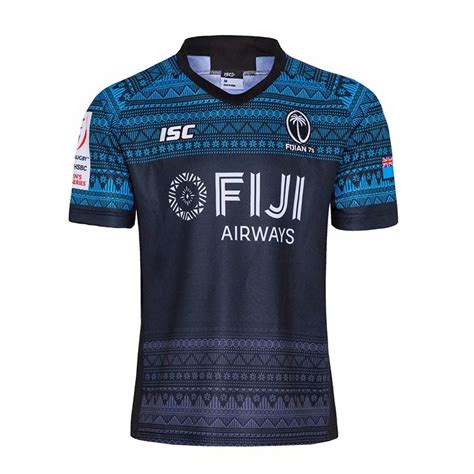 Camisa Rugby Fiji Sevens Away Sports Shopee Brasil