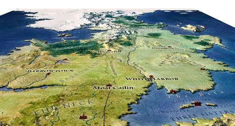 🗺️ Westeros 3d Map Stl・ 3d File For 3d Printing And Cnc Machining