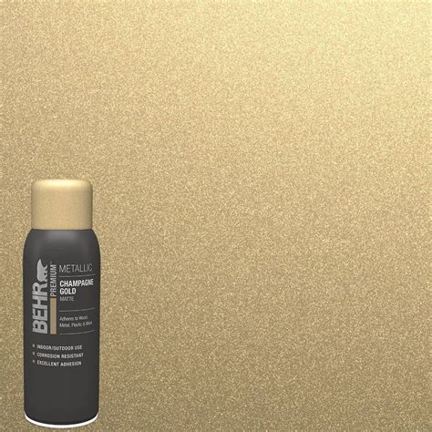 Reviews For BEHR PREMIUM 11 Oz SP 208 Champagne Gold Metallic Matte