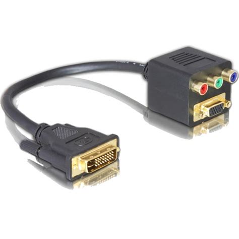 ADA Delock 65061 DVI 29 Apa VGA 3xCinch Anya Adapter Expert