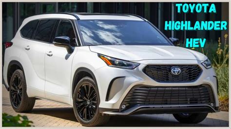 Toyota Highlander Hibrida 2023 Regresa A Mexic0 Youtube