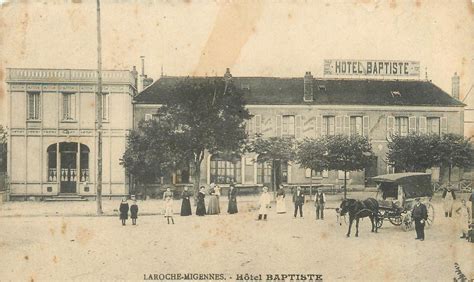 France Laroche Migennes H Tel Baptiste Carte Postale Ancienne