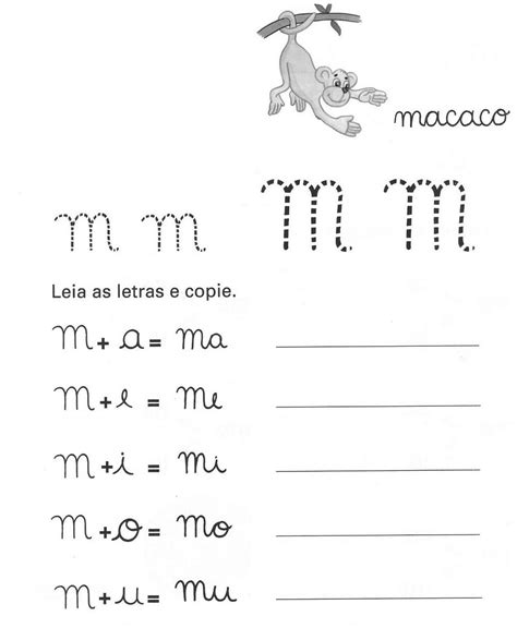 Atividade Letra M Alfabetização - 8