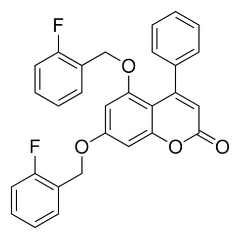 5 7 BIS 2 FLUOROBENZYL OXY 4 PHENYL 2H CHROMEN 2 ONE AldrichCPR