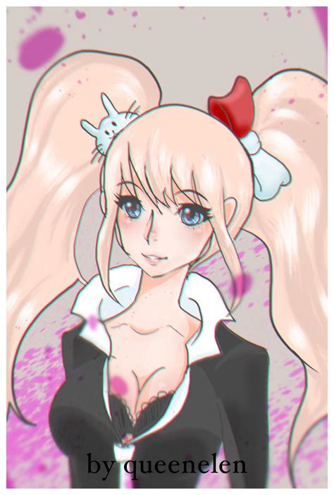 Junko Enoshima Fan Art By Queenelen By Queenelen On Deviantart