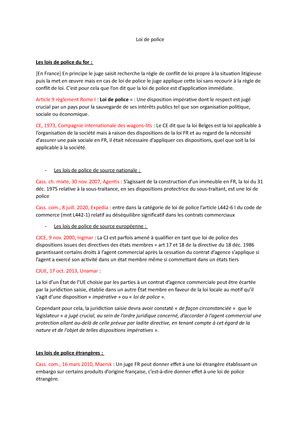 Fiche 4 DIP FICHE 4 DIP Chapitre 3 Interprétation de la règle de